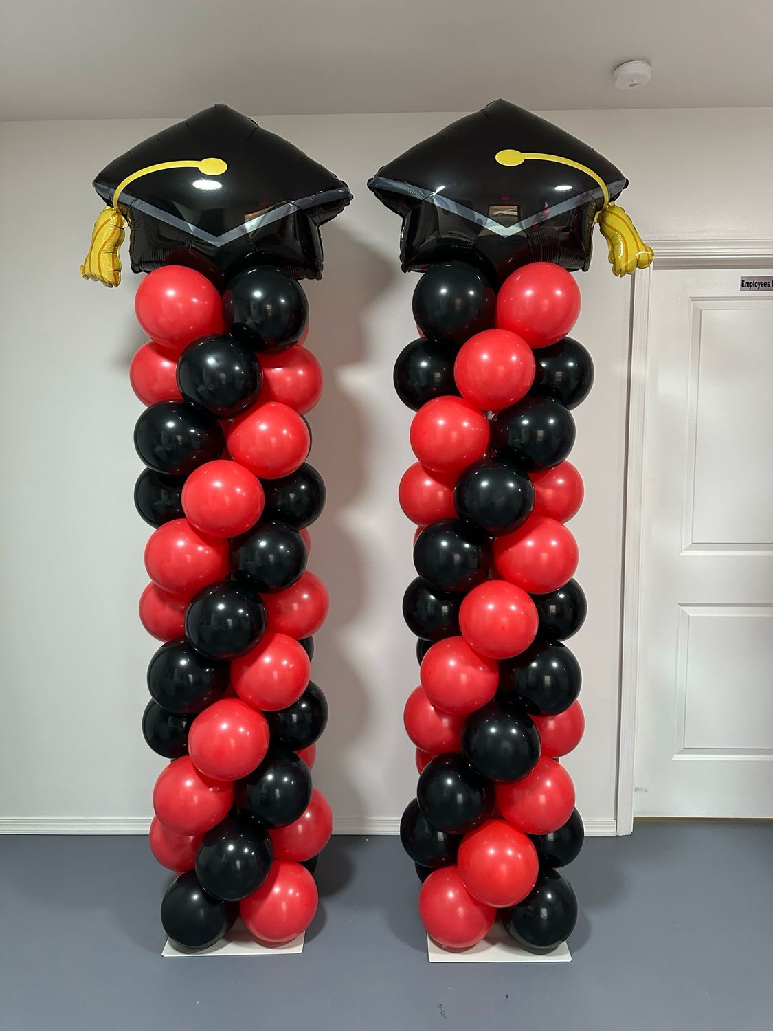 Classic Graduation Balloon Column