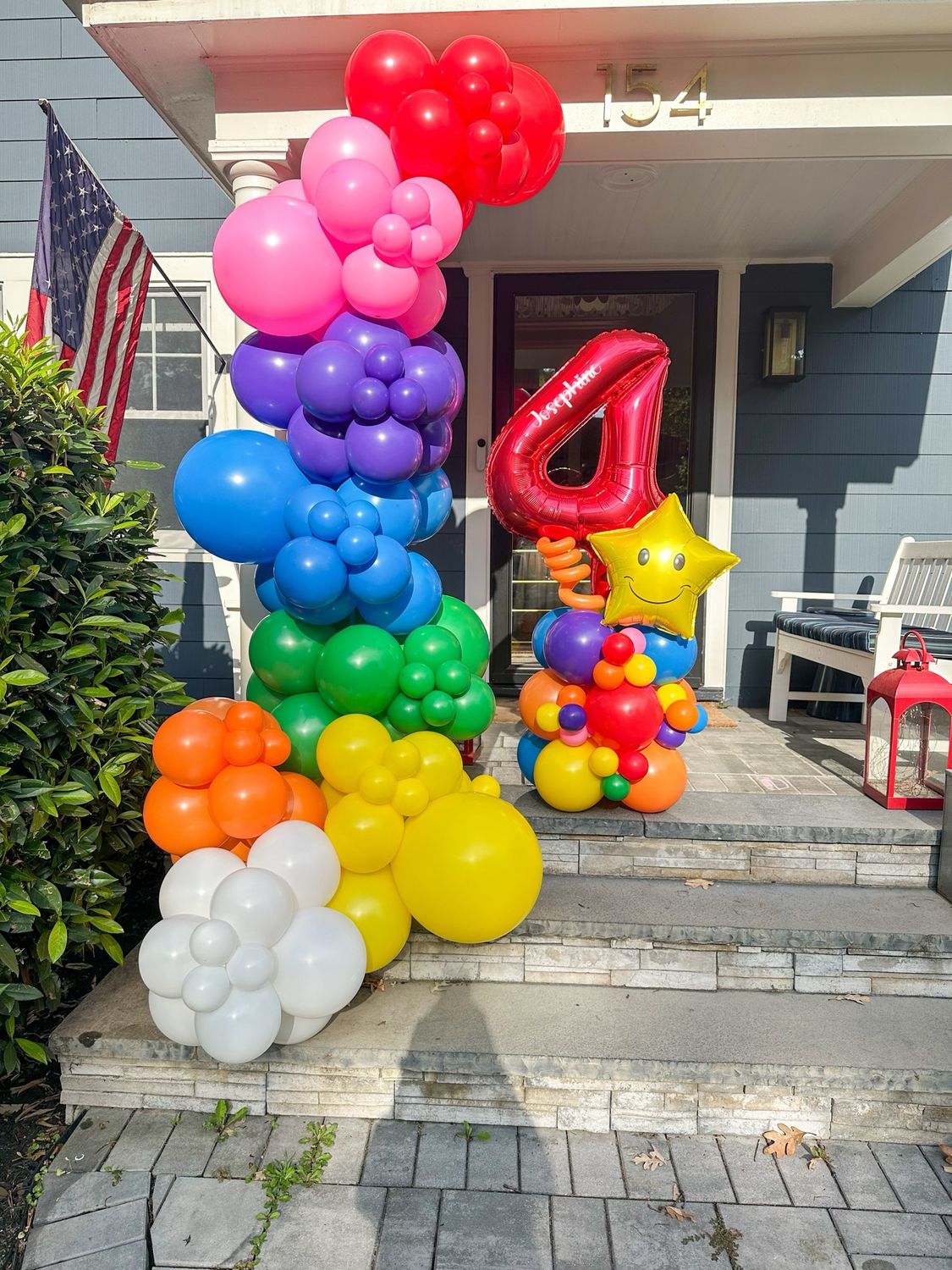 Free Standing Garland + Number Stack Free Standing Garland + Number Stack