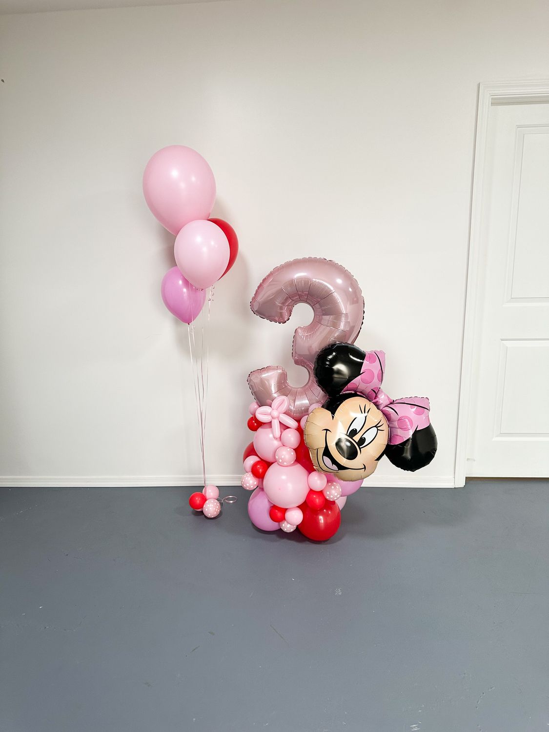 Minnie / Mickey Helium Bouquet & Stack Bundle