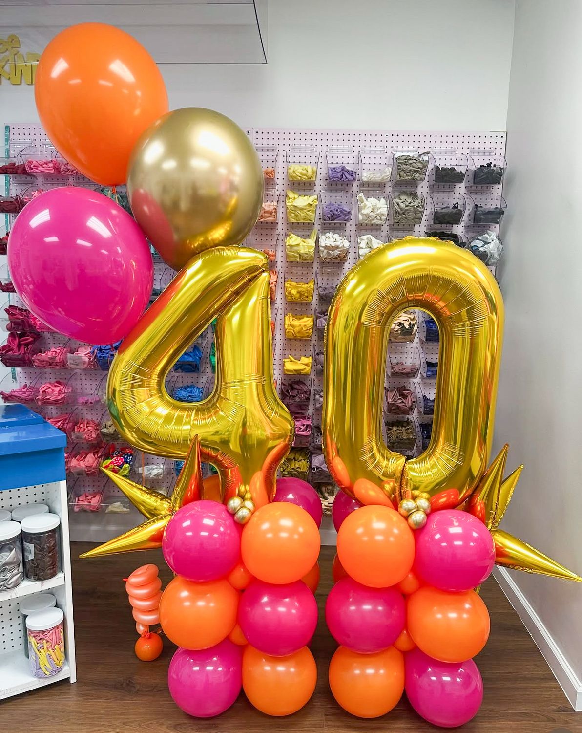 Double Digit Balloon Stack