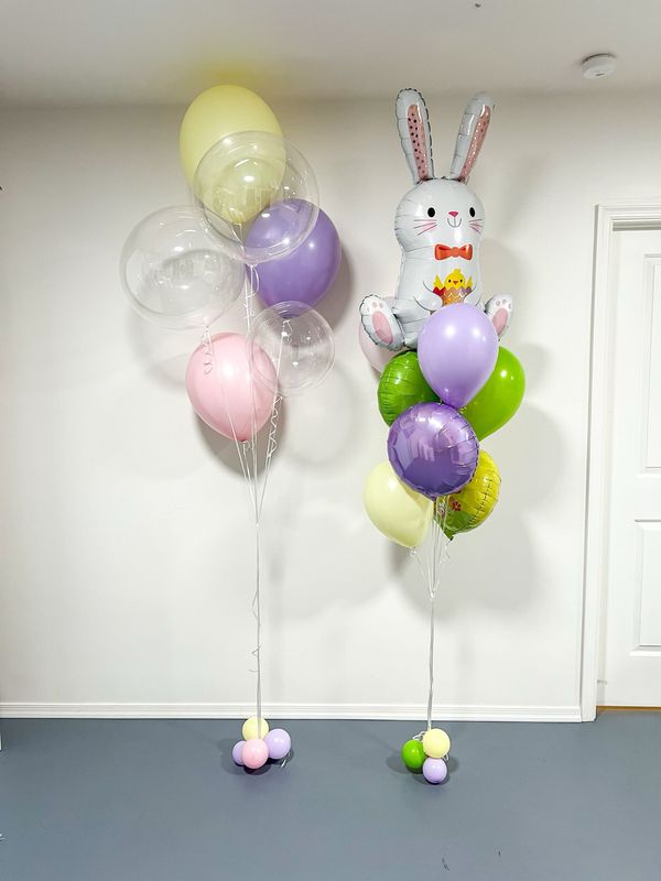 Easter Balloon Bouquet Combo