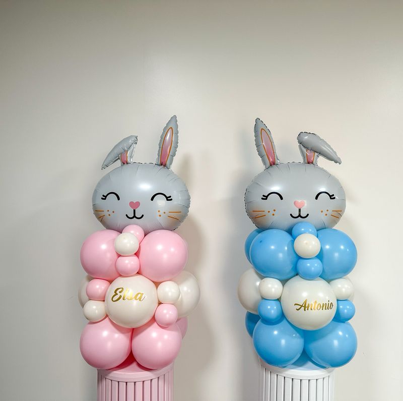 Easter Balloon Stack