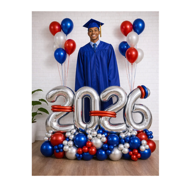 Graduation Balloon Stack