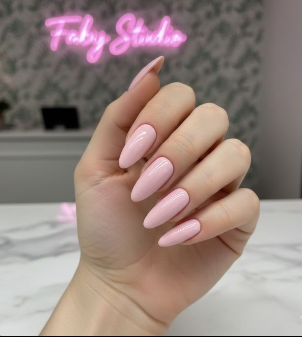 Soft Gel Uñas Largas - Color Entero