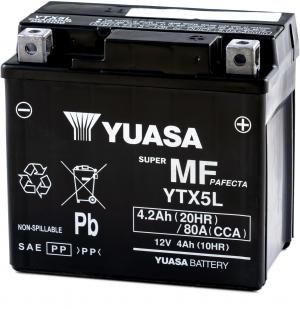 YTX5L - YUASA AGM Battery
