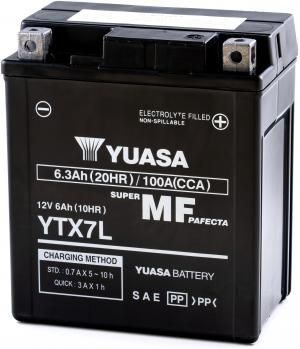 YTX7L - YUASA AGM Battery