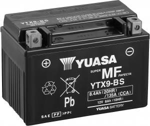 YTX9-BS - YUASA Battery &amp; Acid Pack