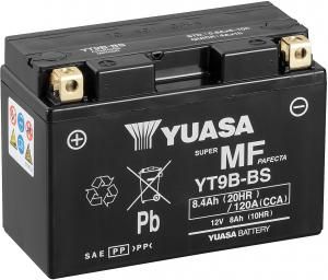 YT9B-BS - YUASA Battery &amp; Acid Pack