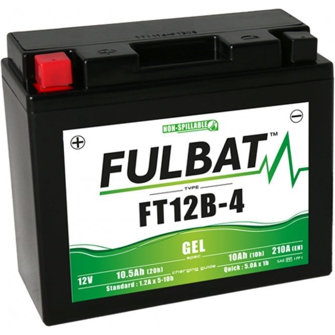 FT12B-4 - Gel Factory Activated Battery