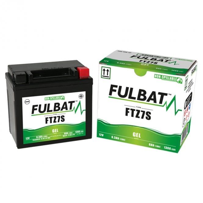 FTZ7S - Fulbat Gel Factory Activated Battery