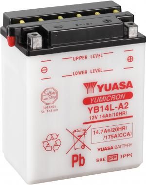 YB14L-A2 - YUASA Battery &amp; Acid Pack