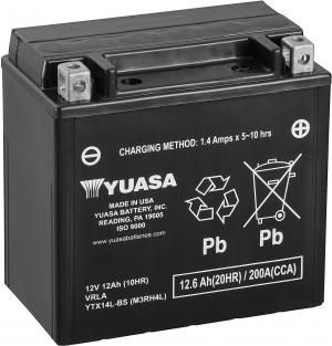 YTX14L-BS - YUASA Battery &amp; Acid Pack
