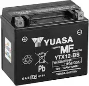 YTX12-BS - YUASA Battery &amp; Acid Pack