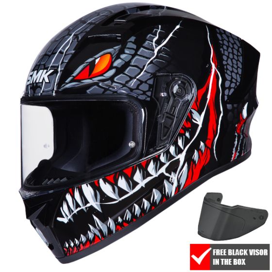 SMK Stellar Taotei GL263 Motorcycle Helmet