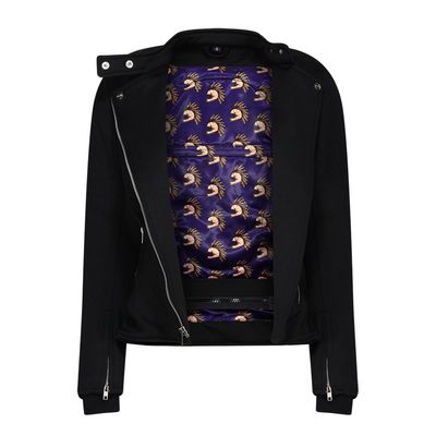MotoGirl Sherrie  Motorcycle Jacket - Black