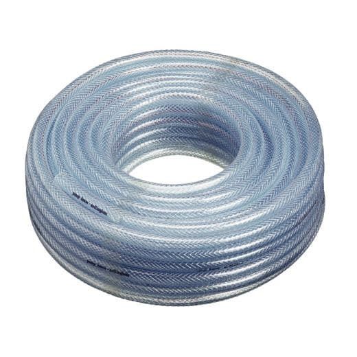 Pump House Braided Fuel Hose 1/4" 6mm - 1 Metre