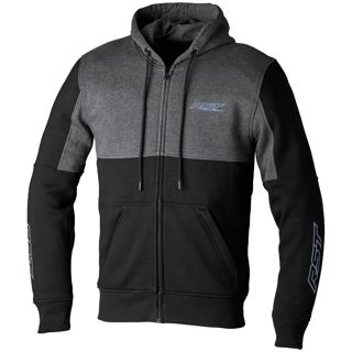 RST Team Zip Through CE Mens Textile Hoodie, size: xs