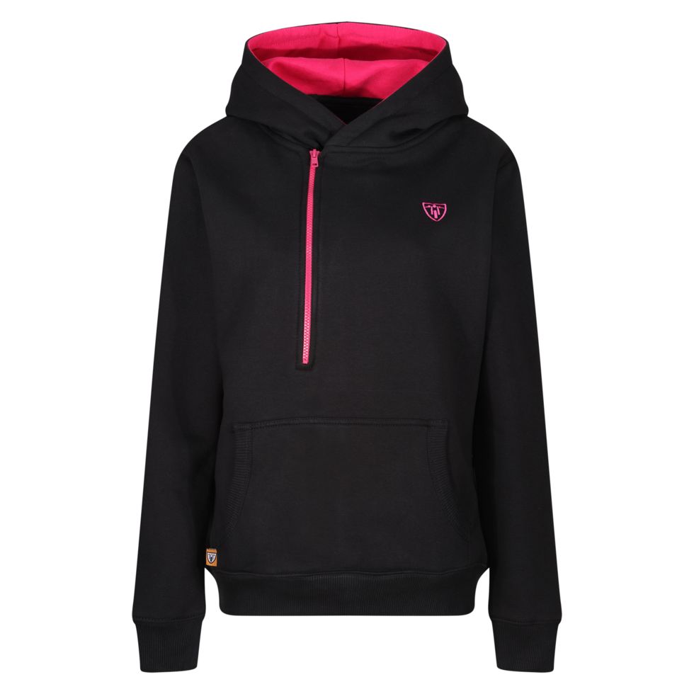 MotoGirl Helmet Hoodie (Pink/Black)