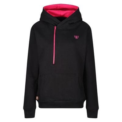 MotoGirl Helmet Hoodie - Pink/Black