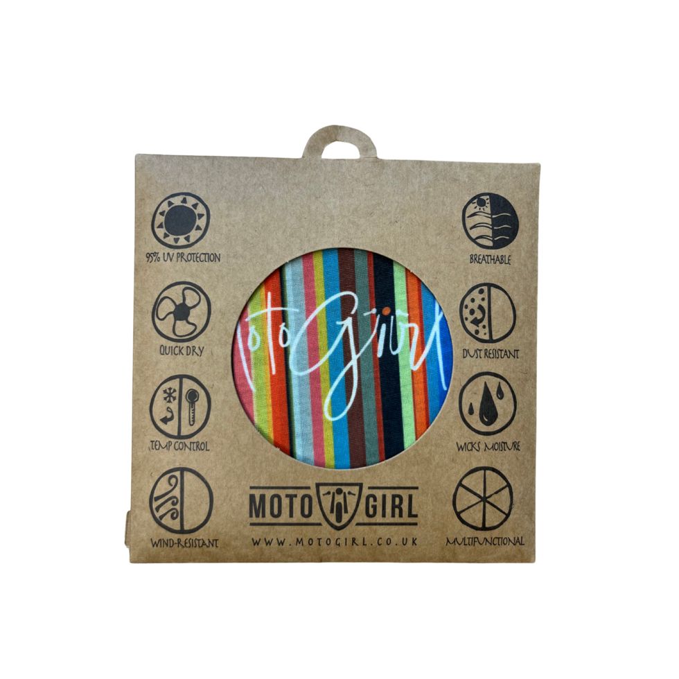 MotoGirl Neck Tube - Stripe