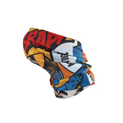 MotoGirl Neck Tube - Pop Art