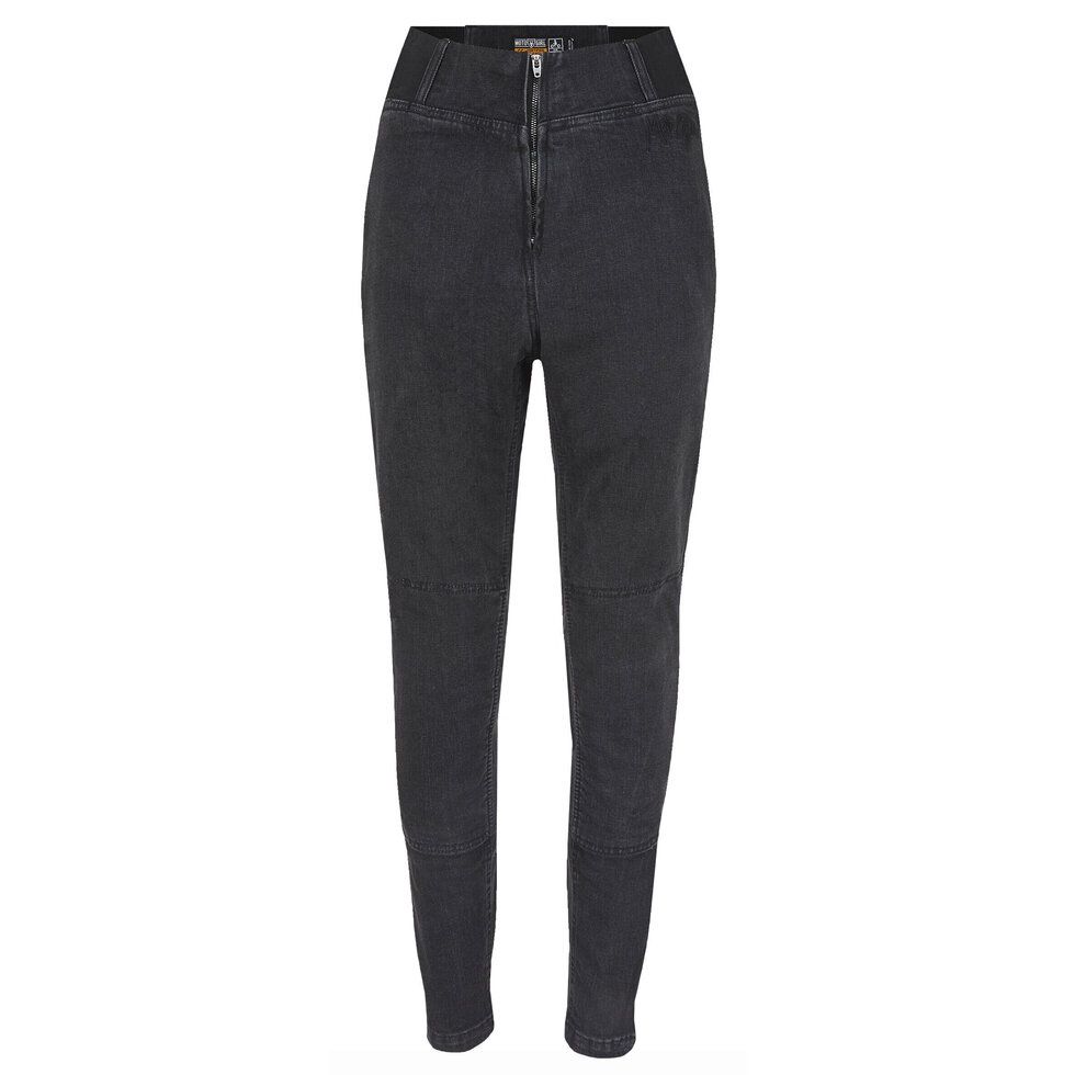 MotoGirl Julia Jeggings (Black), Size:: 6Petite