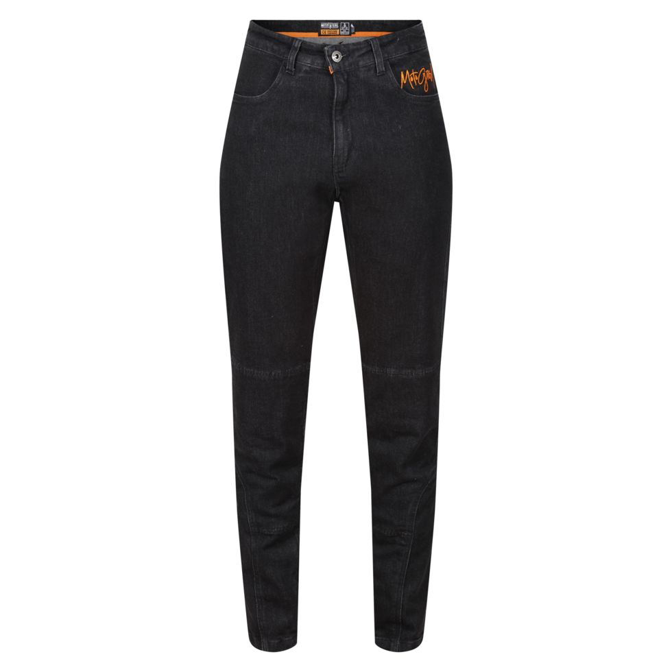 MotoGirl Isla Black Jeans