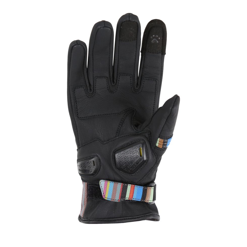 MotoGirl Bessie Gloves (Stripe)