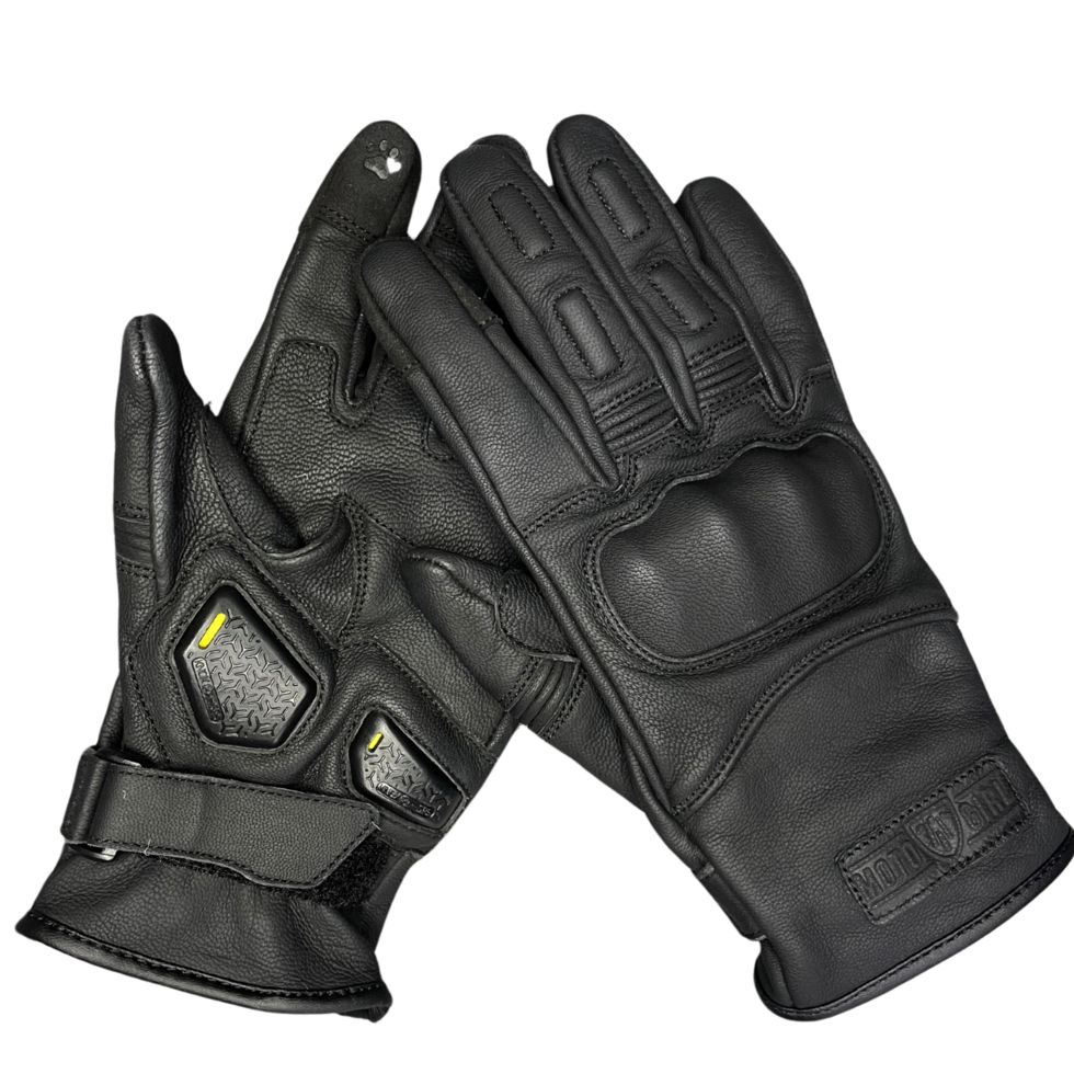 MotoGirl Bessie Motorcycle Gloves (Black)