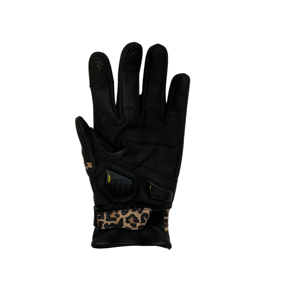 MotoGirl Bessie Gloves (Leopard)
