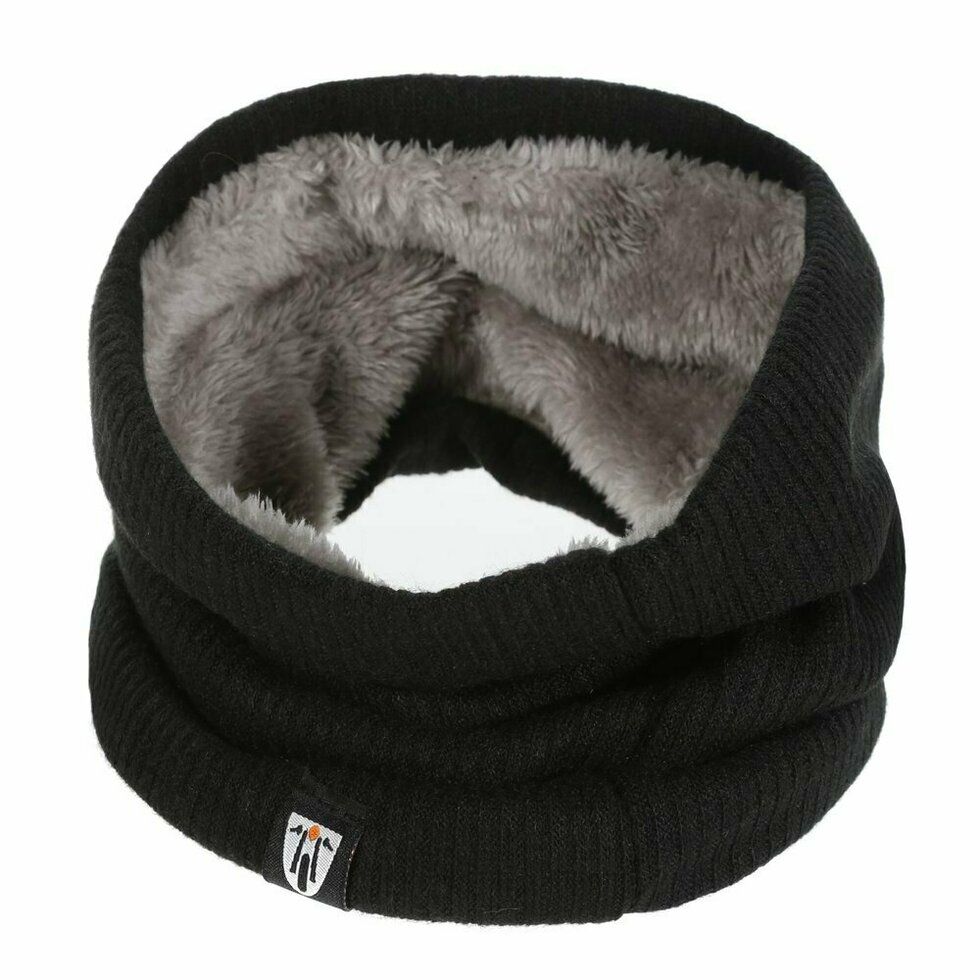 MotoGirl Neck Warmers (Original), Colour: Black