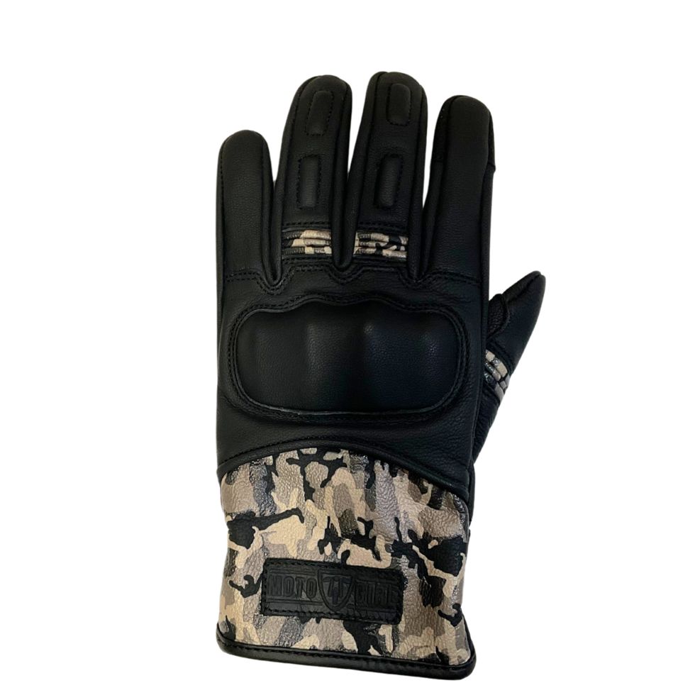 MotoGirl Bessie Gloves (Camo)