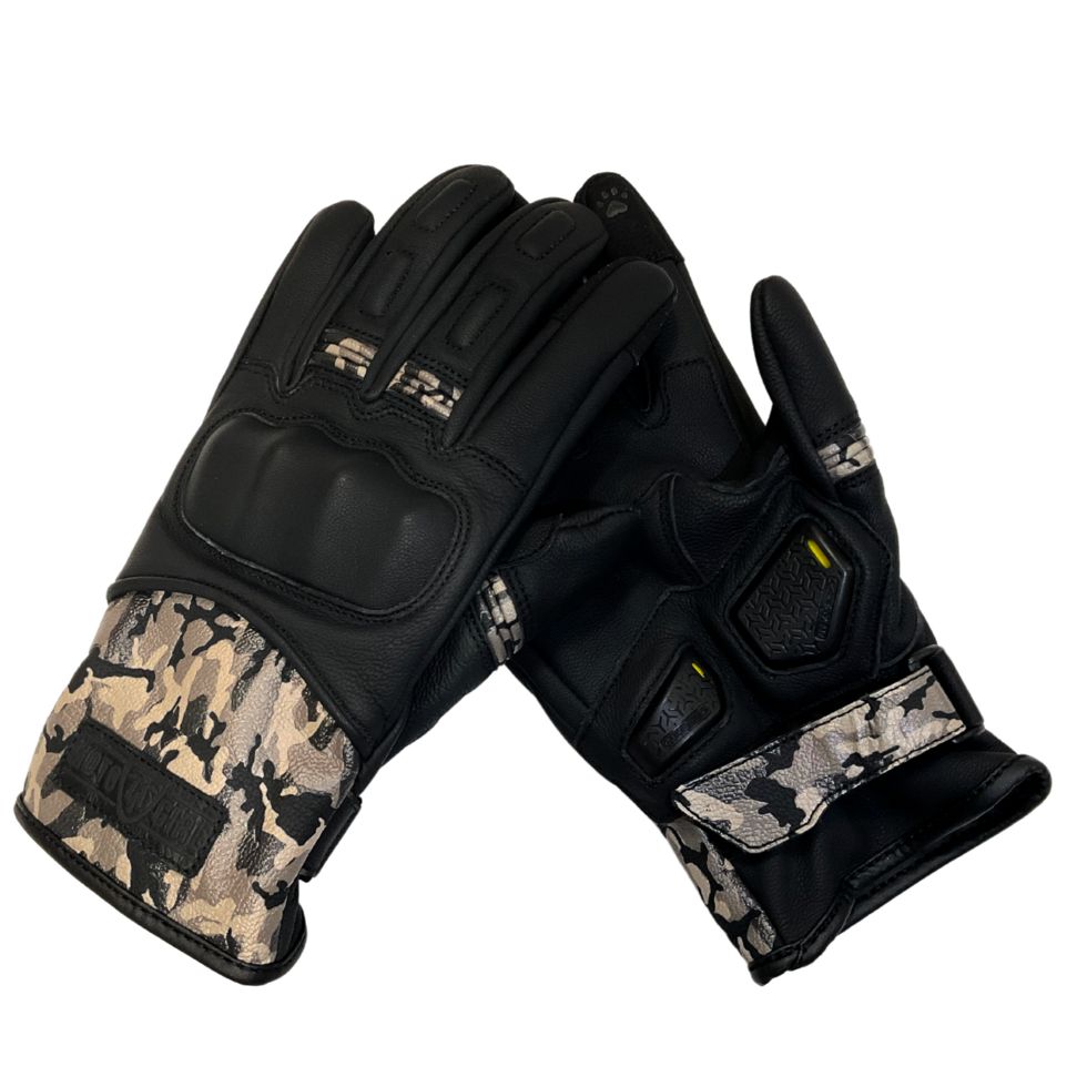 MotoGirl Bessie Gloves (Camo)