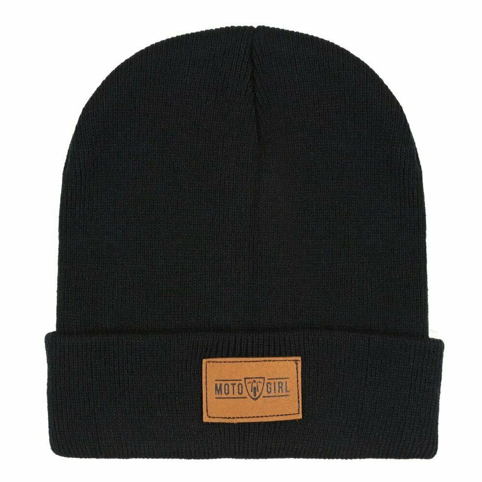 MotoGirl Beanie (Black)