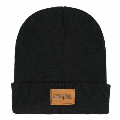 MotoGirl Beanie (Black)