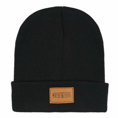 MotoGirl Beanie (Black)