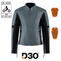 MotoGirl Amelia Leather Motorcycle Jacket