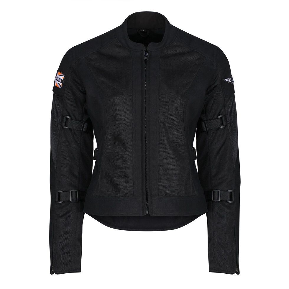 MotoGirl Jodie Jacket (Black), Size:: XXS