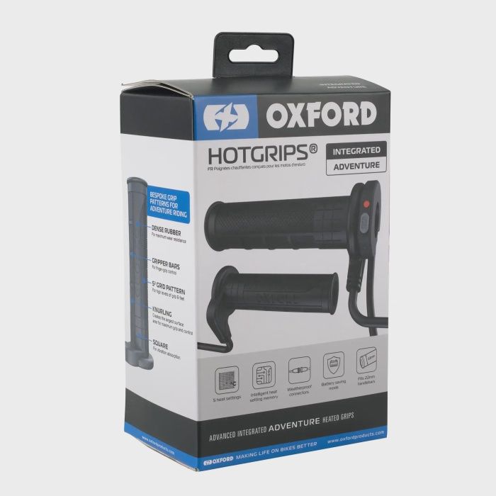 Oxford HotGrips Advanced Integrated, Design: Adventure