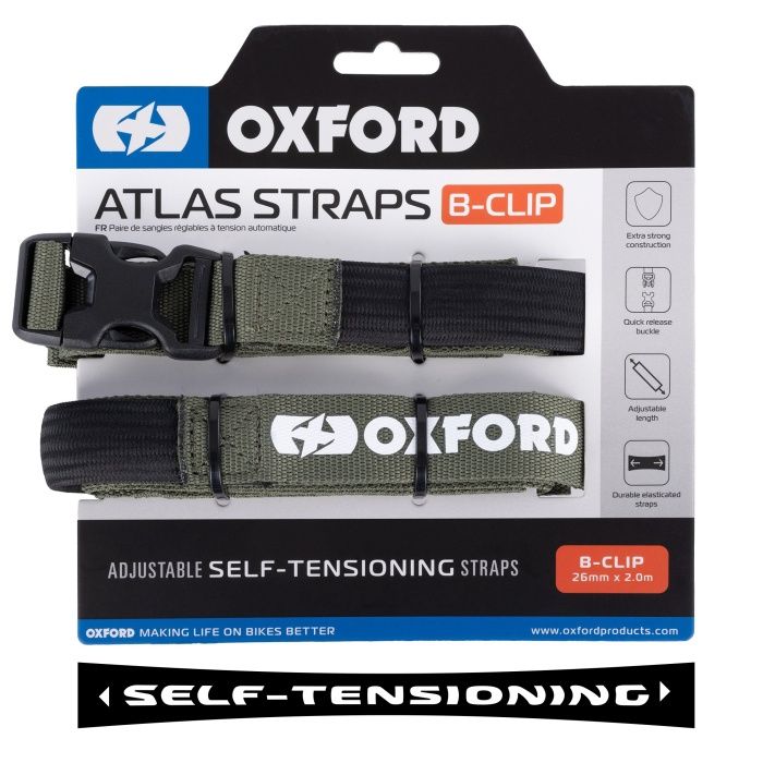 Oxford Atlas B-Clip 26mm x 2.0m (Pair)