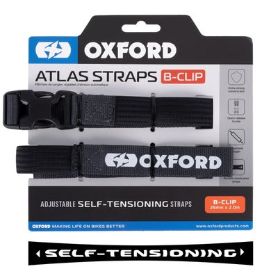Oxford Atlas B-Clip 26mm x 2.0m (Pair)