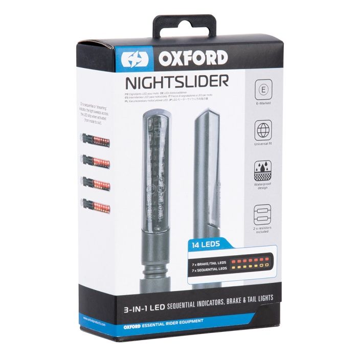 Oxford NightSlider - 3 in 1 Sequential Indicators (Rear)