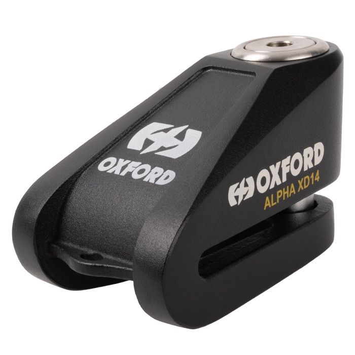 Oxford Alpha XD14 Disc Lock (14mm pin), Colour: Black