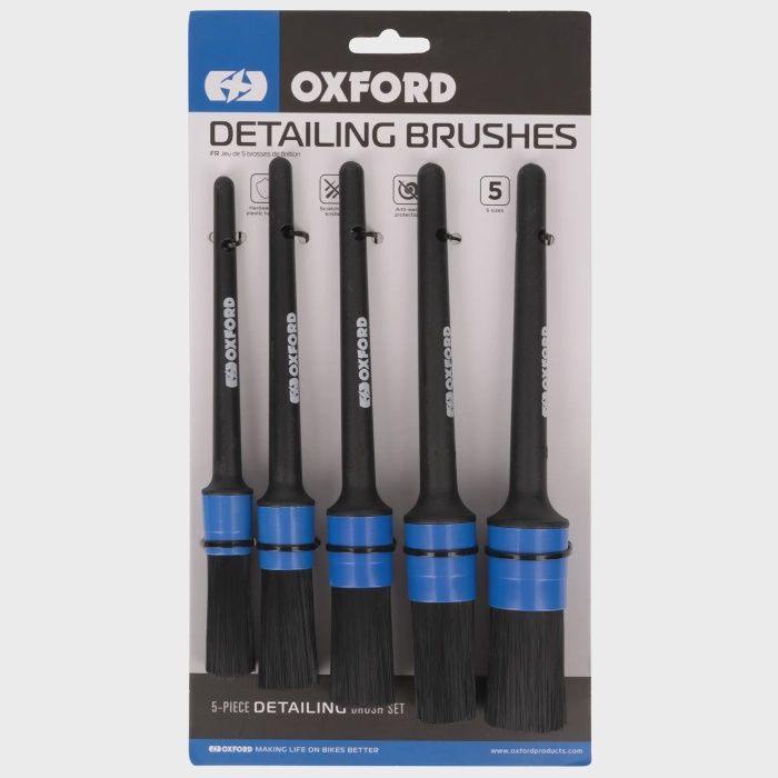 Oxford Detailing Brushes Set of 5
