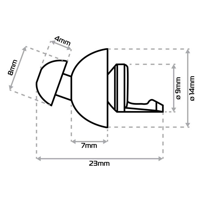 Oxford Filterbuds - small fit 23 SNR