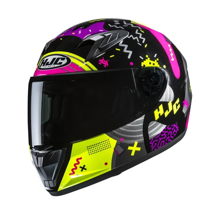 HJC Y10 Youth Helmet - Mika Yellow