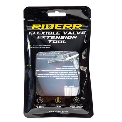 Riderr Flexible Valve Extension Tool Black