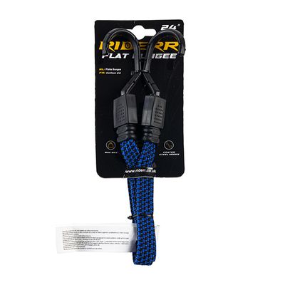 Riderr Flat Bungee Blue Black