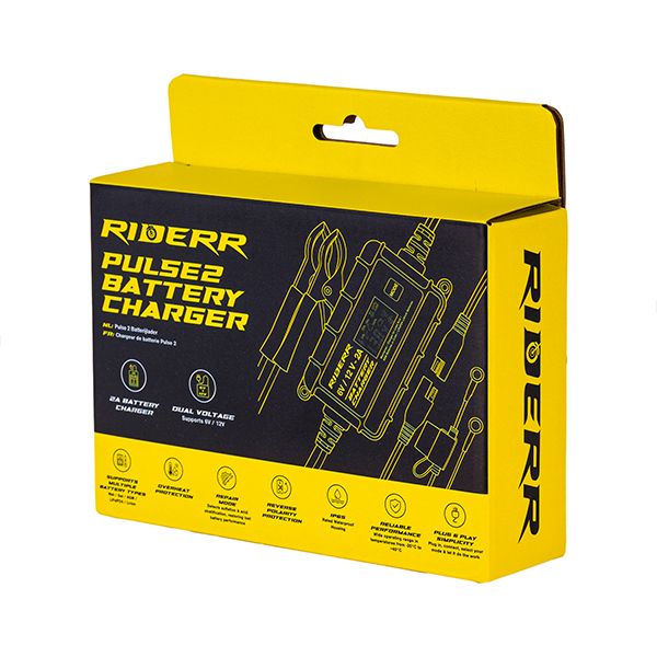 Riderr 2.0A Battery Motorcyle Charger