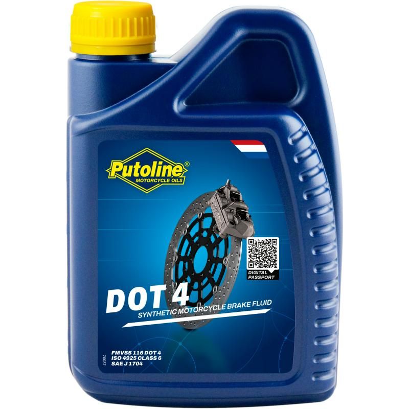 Putoline Brake Fluid Dot 4 1 Litre